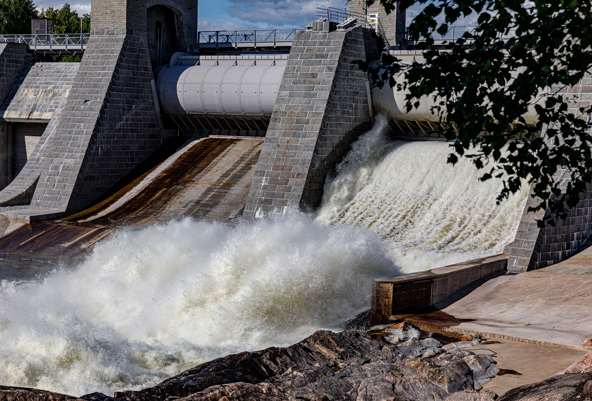Imatra Rapids, Vuoksi River. Imatrankoski